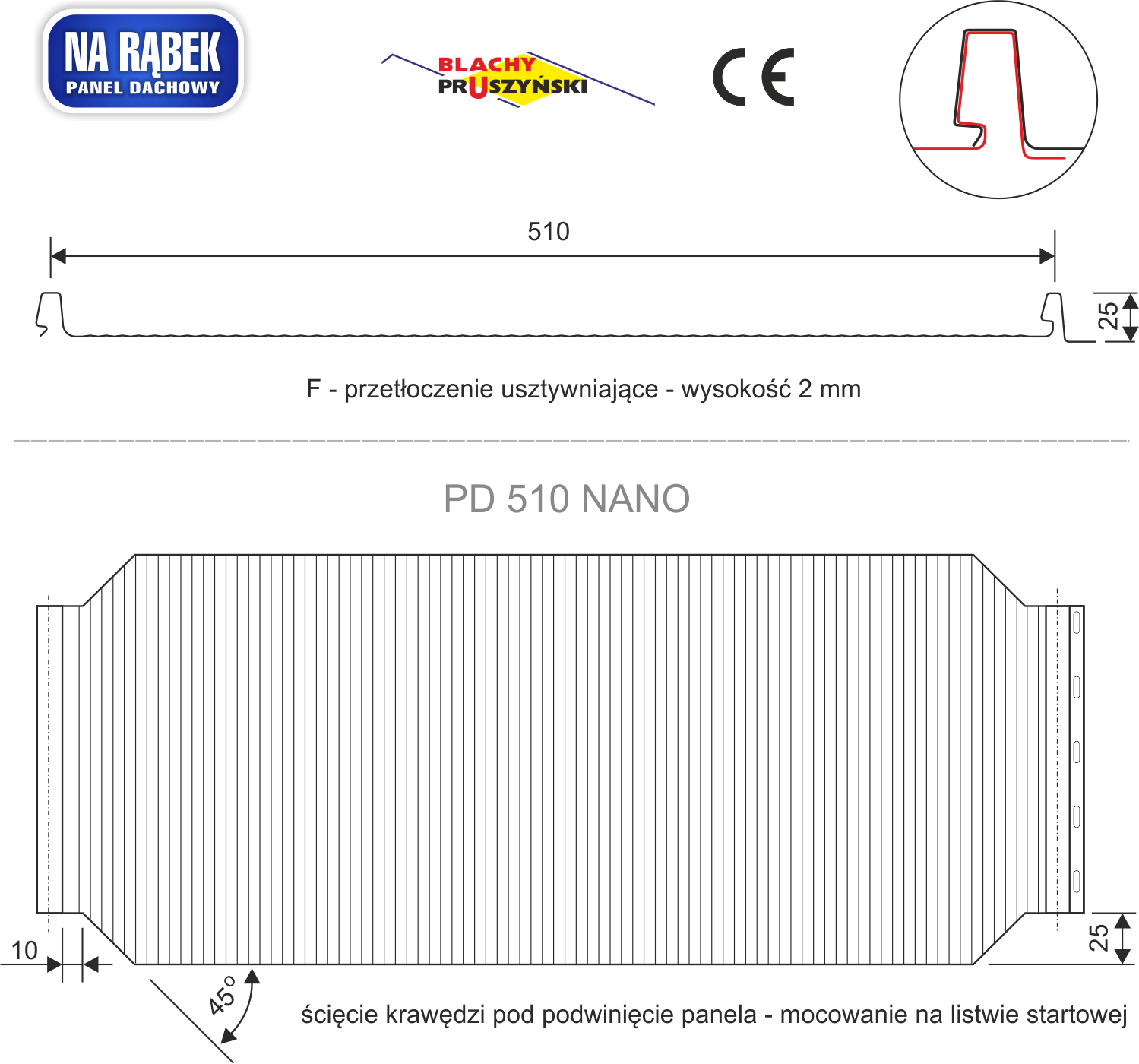 Панель PD 510 NANO